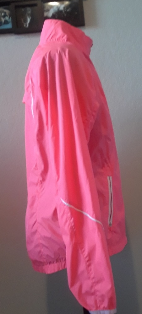 🔥SALE🔥Pink Windbreaker Jacket - Picture 3 of 7